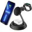شارژر وایرلس رومیزی Levelo Sienese 3-in-1 (مدل LVLSN31WC) 