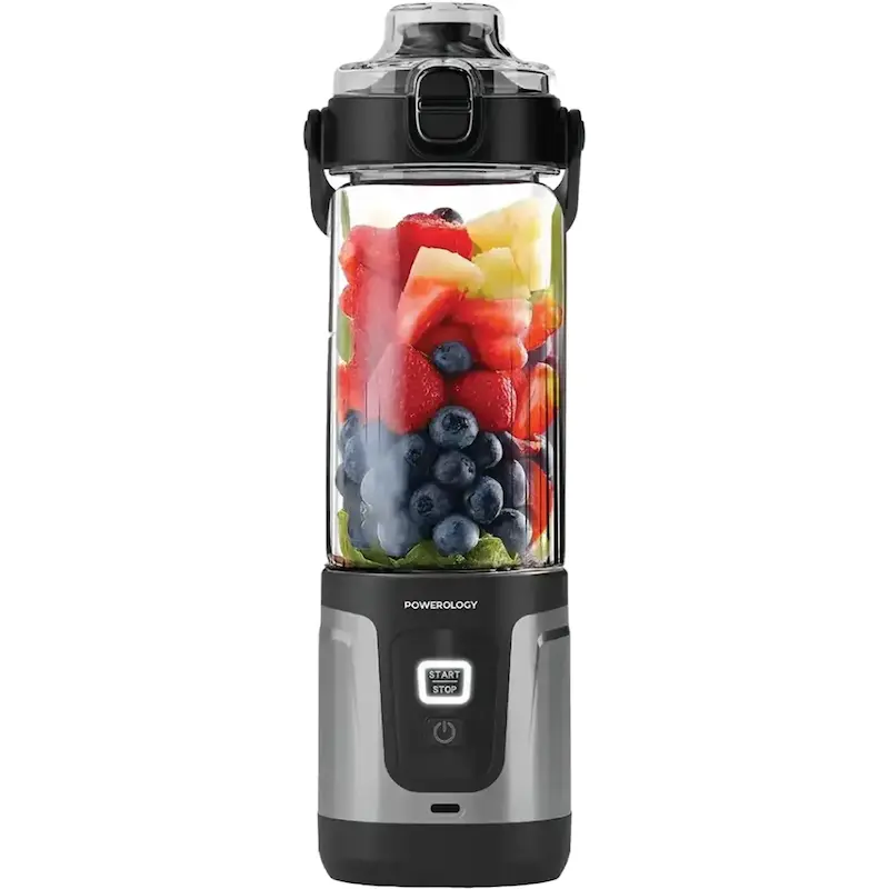 مخلوط‌کن و بلندر قابل حمل پاورولوژی مدل Powerology Duomix (PWPB27BK)