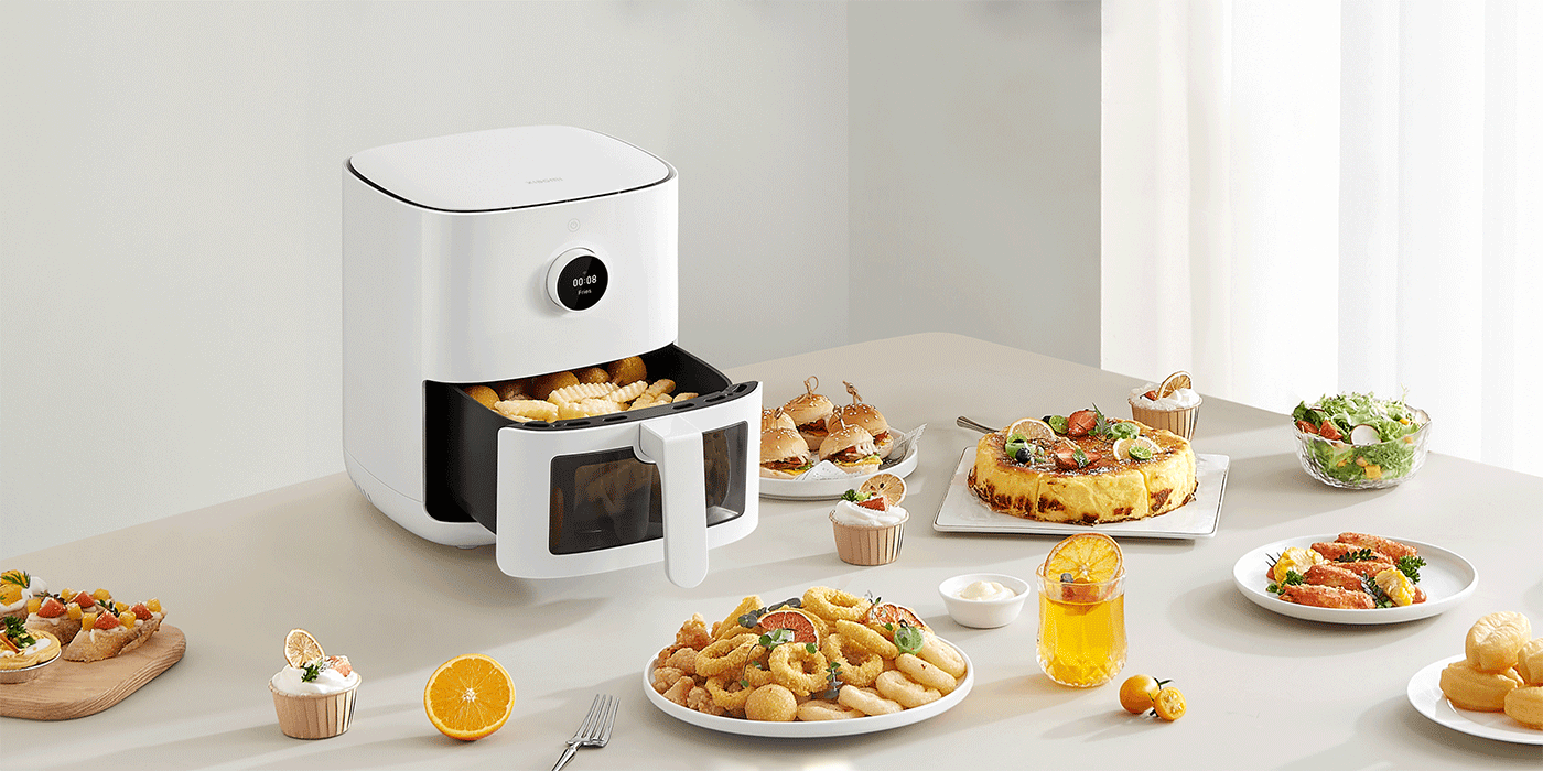 Mi Smart Air Fryer 4L_هواپز هوشمند 4لیتری