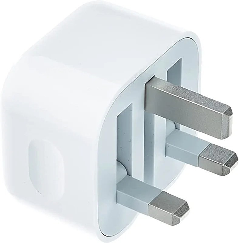 شارژر اپل_آیفون 20 وات اصلی /گارانتی شرکتی/ 100% Apple 20W Power Adapter Orginal/BA