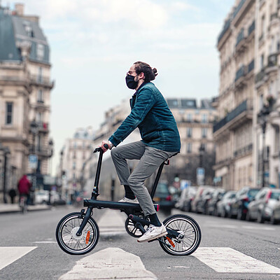دوچرخه برقی تاشو شیائومی | Mi Smart Electric Folding Bike