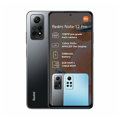 گوشی Note 12 Pro مشکی ۲۵۶ گیگابایت 4G با Ram 8