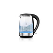 کتری برقی LEPRESSO مدل  360 Transparent Quick-Boil Glass Kettle LPRGKTBK