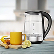 کتری برقی LEPRESSO مدل  360 Transparent Quick-Boil Glass Kettle LPRGKTBK