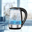 کتری برقی LEPRESSO مدل  360 Transparent Quick-Boil Glass Kettle LPRGKTBK