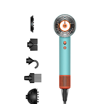 سشوار و حالت دهنده مو DYSON مدل SUPERSONIC NURAL HD16 PATINA/TOPAZ