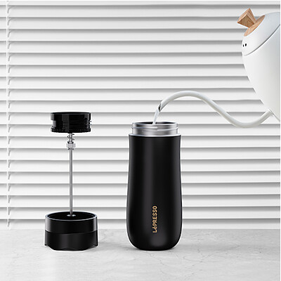 ماگ لپرسو مدل PORTABLE MUG FRENCH PRESS