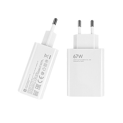 شارژر 67W شیائومی مدلXIAOMI 67W FAST CHARGER