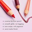 خط لب الف رنگ Dark Cocoa قهوه‌ ای , e.l.f. Cream Glide Lip Liner - Dark Cocoa