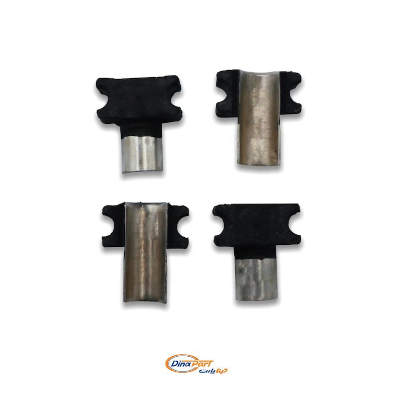 ‫بست نگهدارنده میل موج گیر (لاستیک چاکدار)(1217) پژو 405‬‏ - 21203021 - دینا پارت