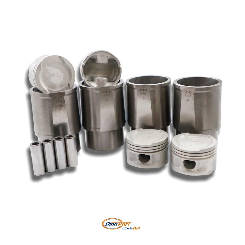 ‫پک بوش پیستون و گژن پین 7 ‏XU جا سوپاپ دار پژو 405‬‏ - 21202458 - دینا پارت