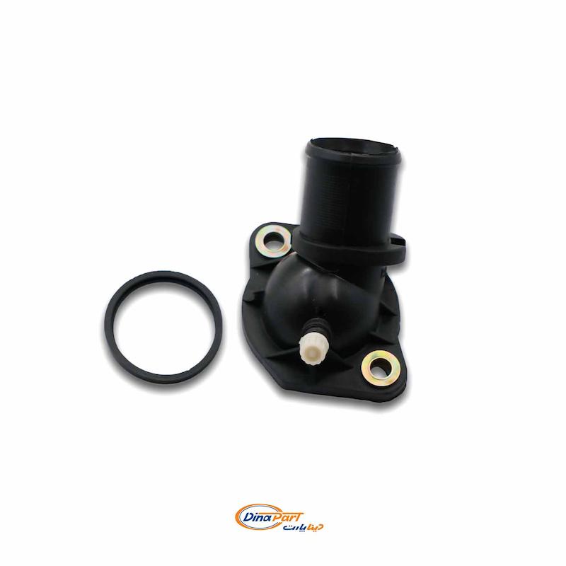 ‫درب ترموستات پژو 405 (پلی آمید) با اورینگ‬‏ - 21201052 - دینا پارت