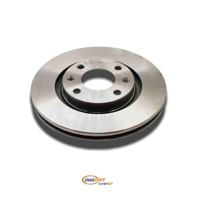 ‫دیسک ترمز چرخ جلو کوییک‬‏ - 22506001 - دینا پارت