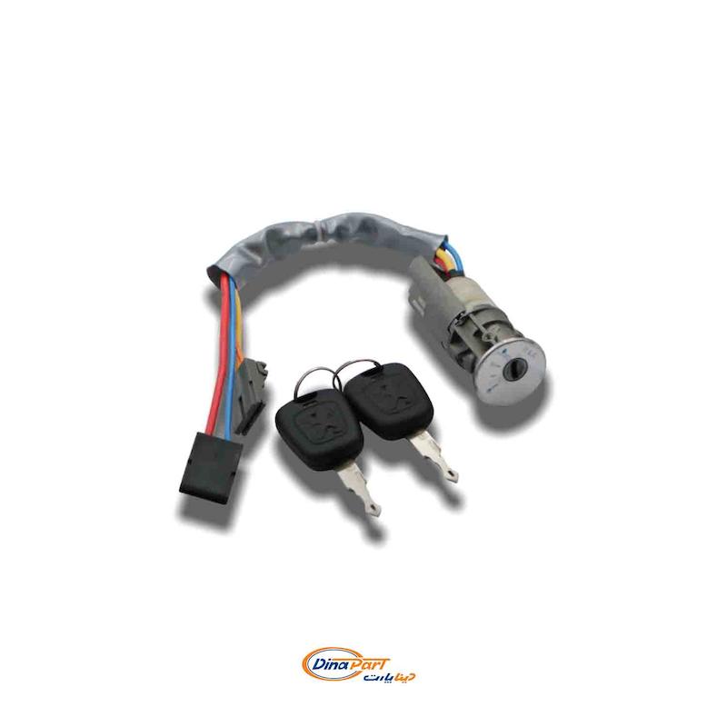 ‫سوئیچ استارت تکی پژو 405 با کلید ساده (روکش دار)‬‏ - 21201032 - دینا پارت