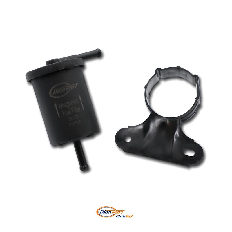 ‫فیلتر بنزین سرکج با براکت پراید‬‏ - 21502087 - دینا پارت