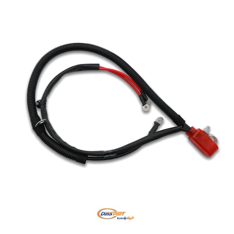 ‫کابل مثبت باطری کامل پژو 405‬ - 21202172 - دینا پارت