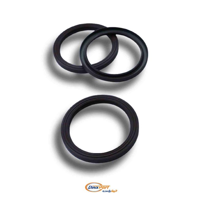 ‫کاسه نمد عقب میل لنگ L90 - 22202041 - دینا پارت