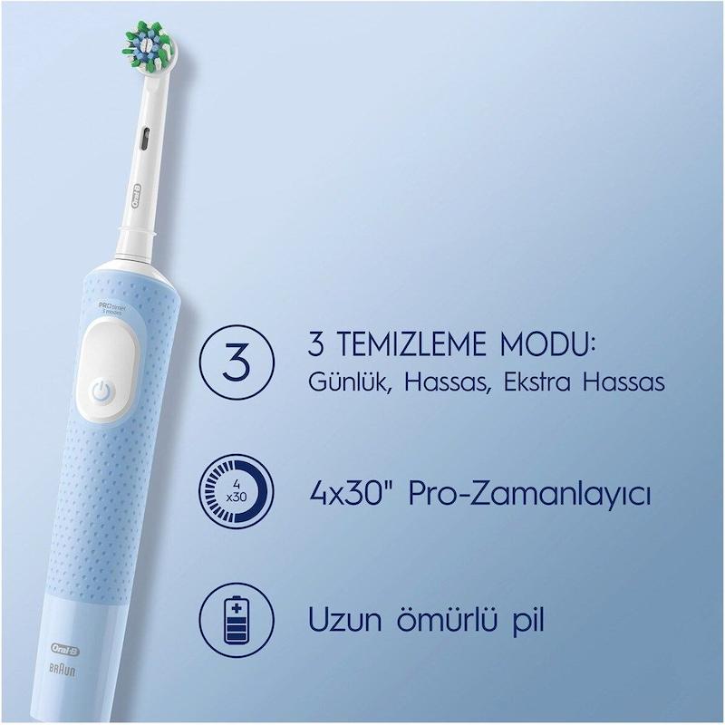 مسواک برقی اورال بی پرو پروتکت ایکس کلین کراس اکشن Oral B D103 Vitality Pro Protect X Clean Cross Action