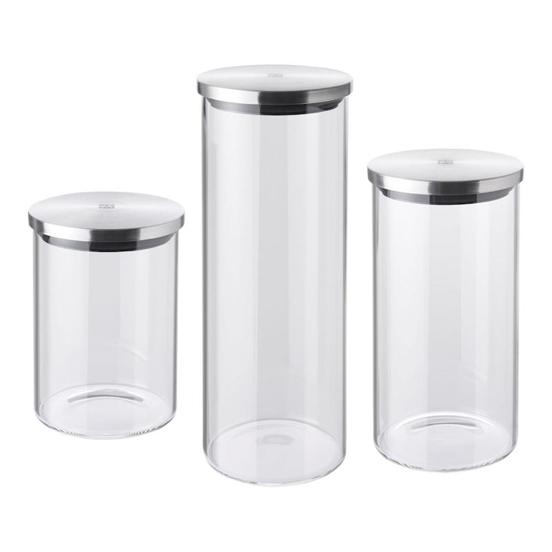 بانکه زولینگ آلمان سه سایز مدل ZWILLING borosilicate glass Storage jar set