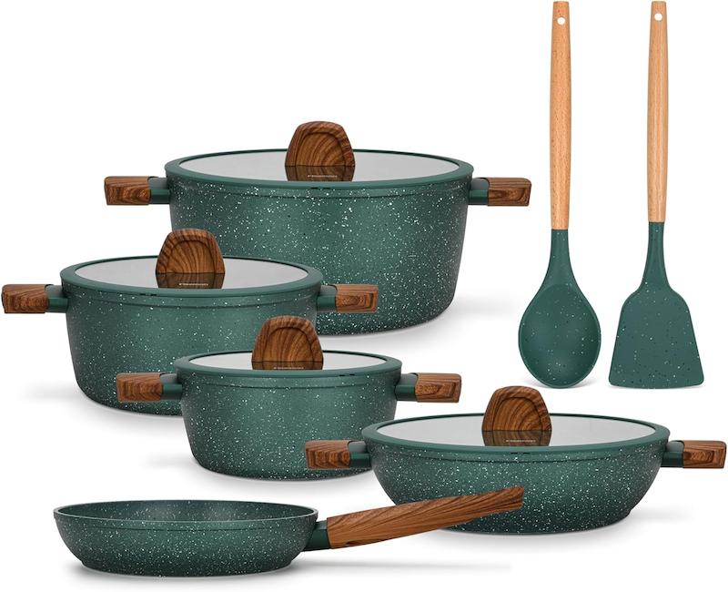 سرویس قابلمه 11 پارچه چاقو فیسمن مدل Fissman Falak