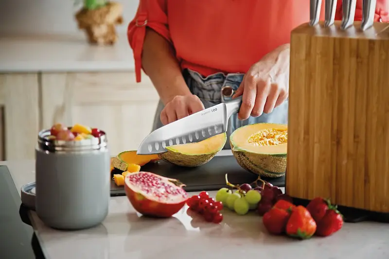 چاقو برگهوف بلژیک مدل BergHOFF Santoku knife Legacy 17,50cm
