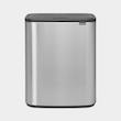 سطل زباله 30+30 لیتر تاچ بین استیل برابانتیا BRABANTIA