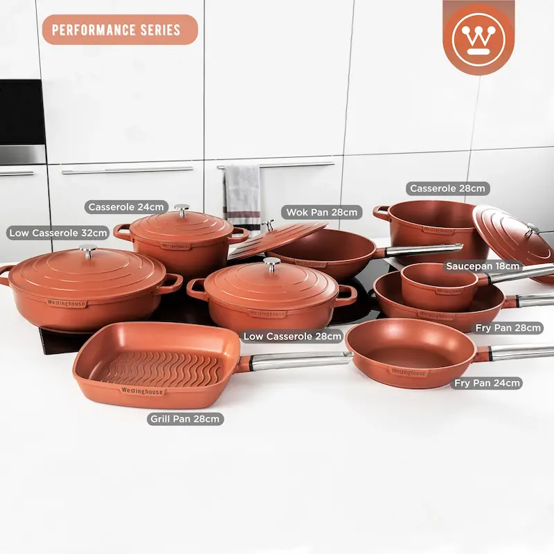 قابلمه وستینگهاوس سایز 28 نارنجی سری Westinghouse Performance Orange