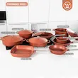 تابه وستینگهاوس سایز 28 نارنجی سری Westinghouse Performance Orange
