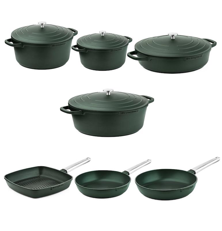 سرویس قابلمه 11 پارچه وستینگهاوس سبز سری Westinghouse Performance Green