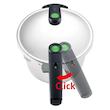 زودپز فیسلر آلمان دو قلو همراه بخارپز مدل Fissler Vitaquick Green گنجایش 3/5+6 لیتر