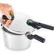 زودپز فیسلر آلمان دو قلو همراه بخارپز مدل Fissler Vitaquick Green گنجایش 3/5+6 لیتر