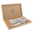  کارد استیک زولینگ ست‌۸ عددی باکس چوبی ZWILLING STEAK KNIFE CONTEMPORARY 
