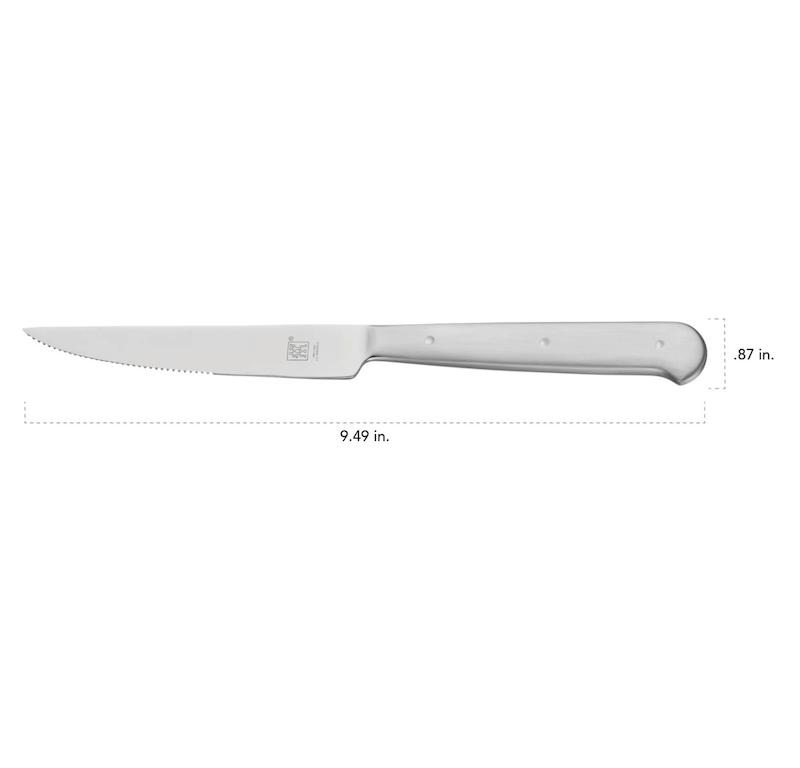 کارد استیک زولینگ ۸ عددی باکس مشکی پرو ZWILLING STEAK KNIFE PRO