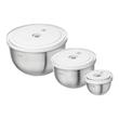 کاسه میکس وکیوم زولینگ آلمان 3 تایی مدل ZWILLING fresh & Save Bowls
