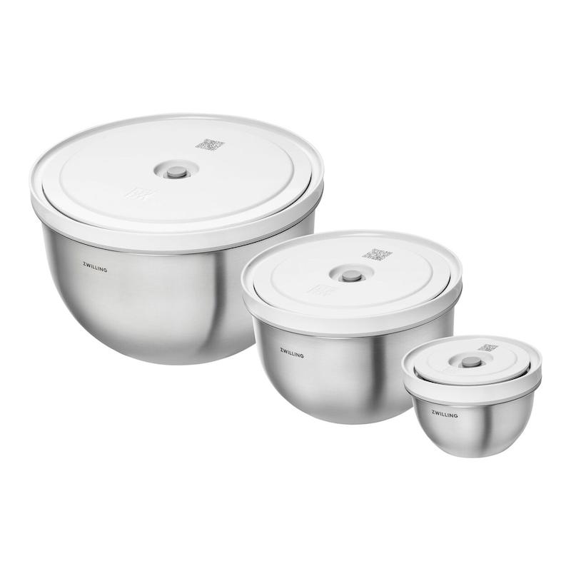 کاسه میکس وکیوم زولینگ آلمان 3 تایی مدل ZWILLING fresh & Save Bowls