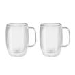 لیوان دوجداره لاته ماکیاتو دوعددی زولینگ ZWILLING LATTE MACCHIATO 450 ML