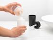 ست 3 عددی جامایع و جامسواکی و ظرف برابانتیا هلند مشکی مدل Brabantia Bathroom Accessory Set