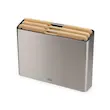 تخته کار جوزف جوزف مدل JOSEPH JOSEPH Folio Steel Bamboo 3-piece Chopping Board Set