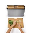 تخته کار جوزف جوزف مدل JOSEPH JOSEPH Folio Steel Bamboo 3-piece Chopping Board Set