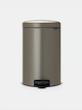 سطل زباله 20 لیتر برابانتیا هلند پلاتینیوم مدل BRABANTIA NEWICON PEDAL BIN