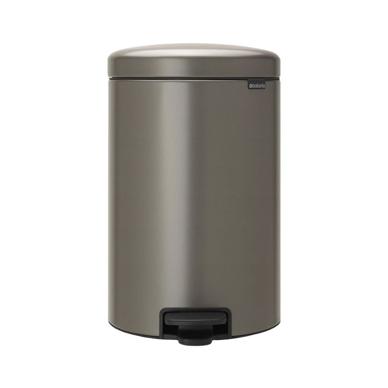 سطل زباله 20 لیتر برابانتیا هلند پلاتینیوم مدل BRABANTIA NEWICON PEDAL BIN