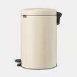 سطل زباله 20 لیتر برابانتیا هلند بژ مدل BRABANTIA NEWICON PEDAL BIN