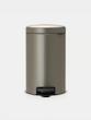 سطل زباله 12 لیتر برابانتیا هلند پلاتینیوم مدل BRABANTIA NEWICON PEDAL BIN