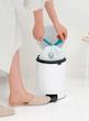 سطل زباله 5 لیتر برابانتیا هلند سفید مدل BRABANTIA NewIcon Pedal Bin