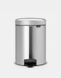 سطل زباله 5 لیتر برابانتیا هلند استیل مدل BRABANTIA NewIcon Pedal Bin