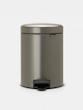 سطل زباله 5 لیتر برابانتیا هلند پلاتینیوم مدل BRABANTIA NewIcon Pedal Bin