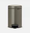 سطل زباله 3 لیتر برابانتیا هلند پلاتینیوم مدل BRABANTIA NewIcon Pedal Bin