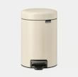 سطل زباله 3 لیتر برابانتیا هلند بژ مدل BRABANTIA NewIcon Pedal Bin