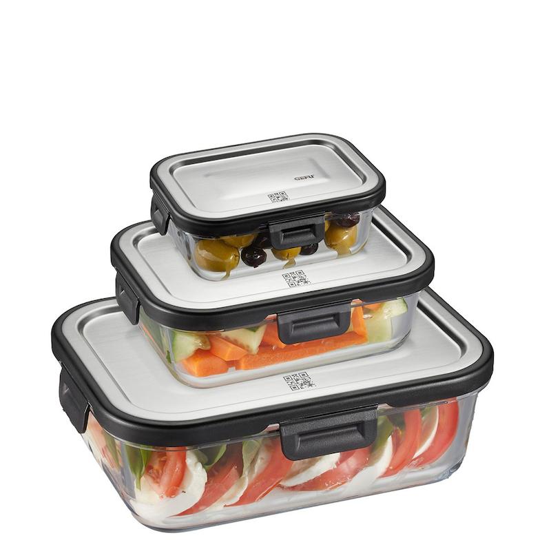 ظرف نگهدارنده GEFU آلمان مدل GEFO Food storage container set MILO  