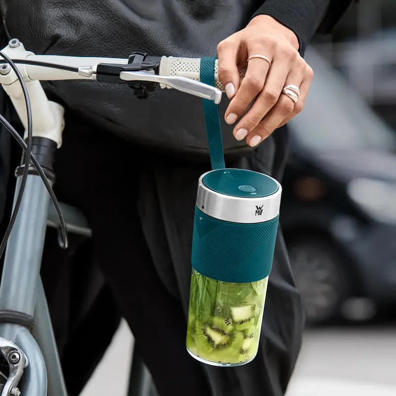 شیکر وی ام اف آلمان مدل WMF KITCHENminis Mix on the go Green